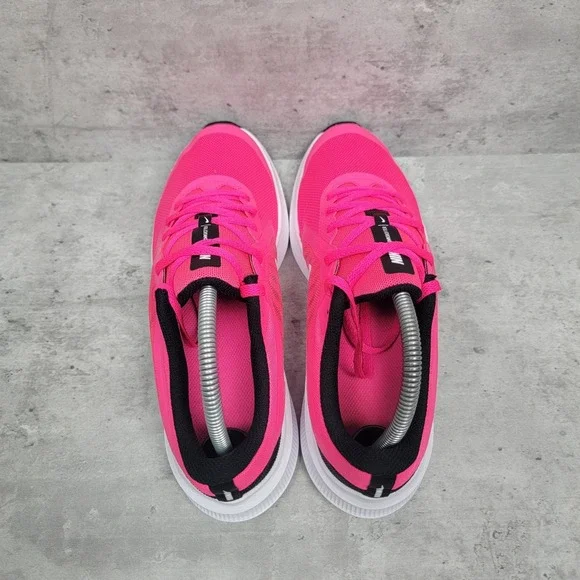 Nike Running Shoes Downshifter 10 Pink Black Sneaker Shoes Size 6.5Y Womens 8 - Picture 5 of 8